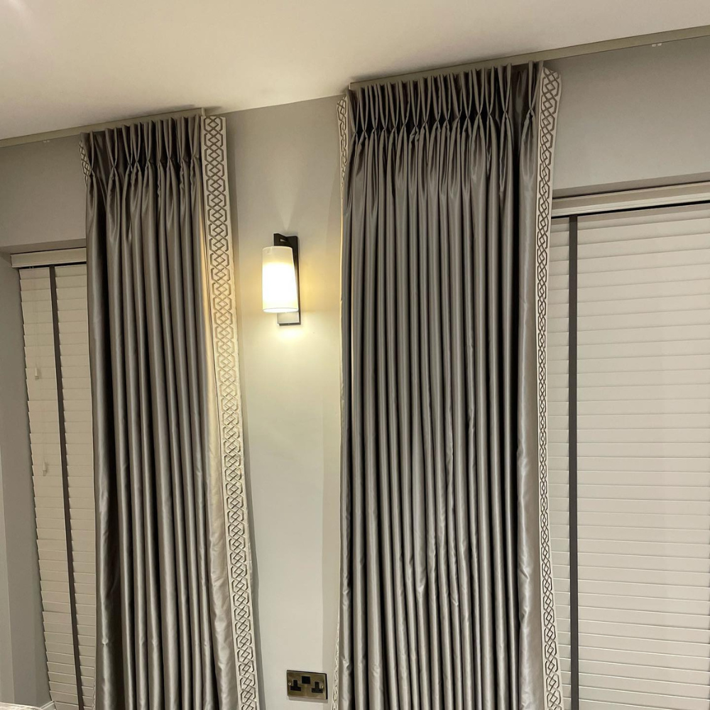Silver curtains